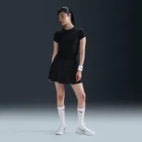 NikeCourt Advantage жіноча Dri-FIT Short-Sleeve Tennis Top колір чорний