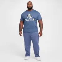 Nike LeBron мужские баскетбольные футболка синий