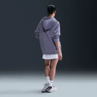 Nike Sportswear Phoenix Fleece женская оверсайз French Terry Толстовка с капюшоном цвет фиолетовый