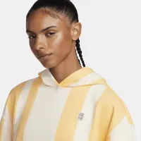 NikeCourt Heritage женская Dri-FIT Printed Tennis Толстовка с капюшоном цвет коричневый