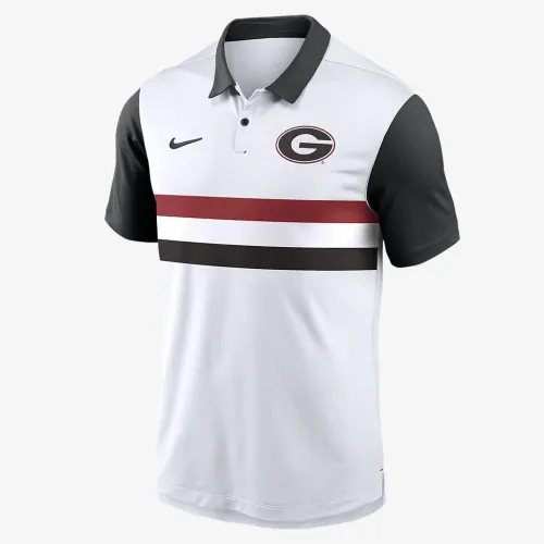 Georgia Bulldogs Primetime Campus Vapor чоловічі Nike Dri-FIT College Polo колір білий