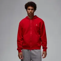 Nike Jordan Brooklyn Fleece мужские Full-zip Толстовка с капюшоном цвет красный