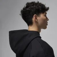 Nike Jordan Sport Hoop Fleece чоловічі Dri-FIT Pullover Толстовка з капюшоном колір чорний