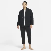 Nike Yoga чоловічі Fleece Top колір чорний