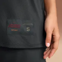 NikeSKIMS Airy жіноча оверсайз V-Neck футболка колір чорний
