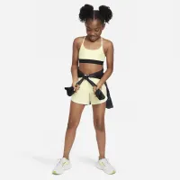 Nike Indy Big дитячі (Girls') Sports Bra колір зелений