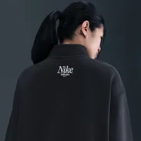 Nike Sportswear Phoenix Fleece женская оверсайз 1/4-Zip Long свитшот цвет черный