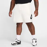 Nike Club мужские French Terry Alumni шорты цвет белый