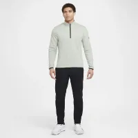 Nike Tour мужские 1/2-Zip для гольфа Top цвет зеленый