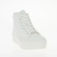 Кросівки Calvin Klein Bold Vulc Flatform Mid Laceup YW0YW01230-0K8 - Білі
