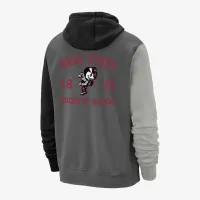 Ohio State Club Fleece мужские Nike College Толстовка с капюшоном цвет серый