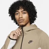 Nike Sportswear Tech Fleece Windrunner чоловічі Full-Zip Толстовка з капюшоном колір білий