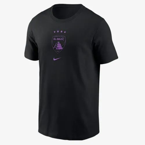 Al Ain FC Core мужские Nike Soccer футболка цвет черный