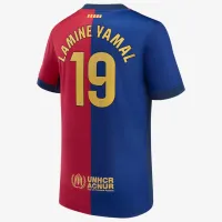 Lamine Yamal Barcelona 2024/25 Stadium Home Bid дитячі Nike Dri-FIT Soccer Jersey блакитний