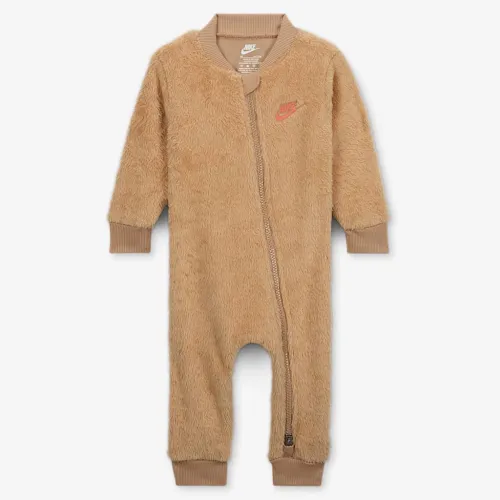 Nike Sportswear Powder Play Baby (0-9M) Cozy Coverall цвет коричневый