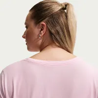 Nike Sportswear Club Essentials жіноча футболка (великі розміри) Pink