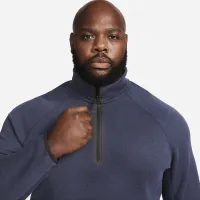 Nike Sportswear Tech Fleece мужские 1/2-Zip свитшот синий