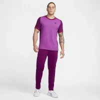 NikeCourt Heritage чоловічі Short-Sleeve Tennis Top колір фіолетовий