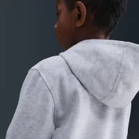 Nike Club Little детские Chenille Pullover Толстовка с капюшоном цвет коричневый