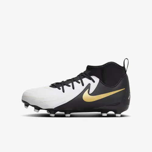 Nike Jr. Phantom Luna 2 Academy Little/Big дитячі MG футбольні бутси колір білий