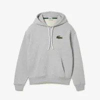 Кофта/футболка Lacoste Loose Fit SH6404-CCA - Серая