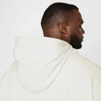 Nike Club Fleece мужские оверсайз French Terry Pullover Толстовка с капюшоном цвет белый