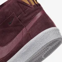 Nike SB Zoom Blazer Mid Premium Skate Кросівки колір червоний