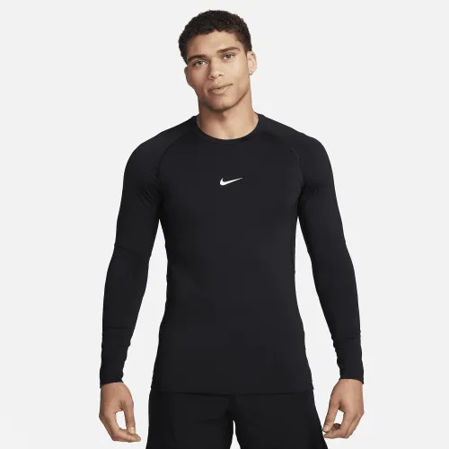Nike Pro чоловічі Dri-FIT Slim Long-Sleeve Fitness Top колір чорний