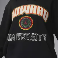 Nike Jordan x Howard University чоловічі Fleece Pullover Толстовка з капюшоном колір чорний