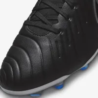 Nike Tiempo Legend 10 Pro Firm-Ground Low-Top футбольные бутсы цвет черный