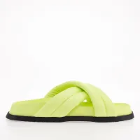 Шльопанці Tommy Jeans Padded Toe босоніжки EN0EN02175-MSA - Зелені