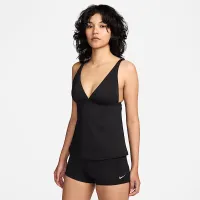 Nike Swim Essential женская V-Neck Tankini Top цвет черный