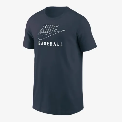 Nike Swoosh Big детские Baseball футболка синий