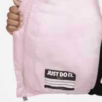 Nike Solid Puffer Jacket Little Kids' Jacket Pink