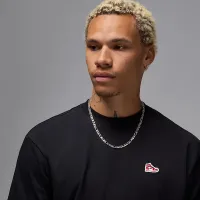 Nike Jordan Brand мужские Sneaker Patch футболка цвет черный