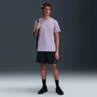 Nike Dri-FIT мужские Fitness футболка цвет фиолетовый