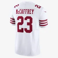 Christian McCaffrey San Francisco 49ers чоловічі Nike Dri-FIT NFL Limited Football Jersey колір білий
