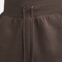 Nike Sportswear Phoenix Fleece жіноча З високою талією Loose шорти колір коричневий