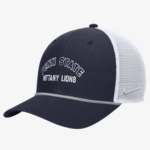 Penn State Nike College Snapback Trucker Hat блакитний
