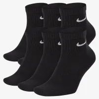 Nike Everyday Cushioned тренировочные Ankle носки (6 пары) цвет черный