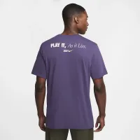 Nike чоловічі для гольфу футболка колір фіолетовий