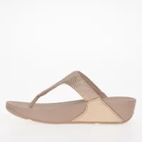 Japonki FitFlop Lulu Crystal Embellished Toe-Post босоніжки EC5-323 - Рожеві