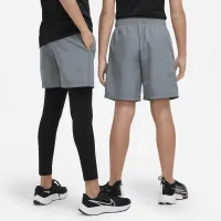 Nike Multi Big детские (для мальчиков) Dri-FIT тренировочные шорты цвет серый