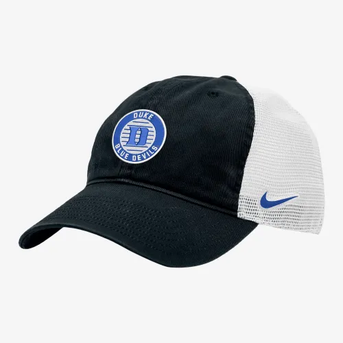 Duke Heritage86 Nike College Trucker Hat цвет черный