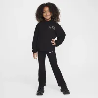 Nike Swoosh Spirit Little дитячі 2-Piece Cozy Rib комплект колір чорний