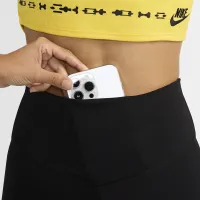 Nike One N7 жіноча Mid-Rise Full-Length лосіни колір чорний