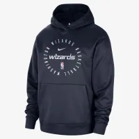 Washington Wizards Spotlight мужские Nike Dri-FIT NBA Pullover Толстовка с капюшоном синий