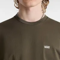 Футболка Vans Left Chest Logo VN0A3CZEKCZ1 - зеленая