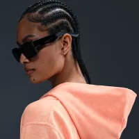 Nike Sportswear Chill Terry женская Loose Full-Zip French Terry Толстовка с капюшоном Orange
