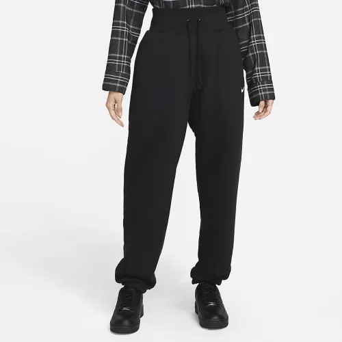 Nike Sportswear Phoenix Fleece жіноча З високою талією оверсайз Sweatpants колір чорний